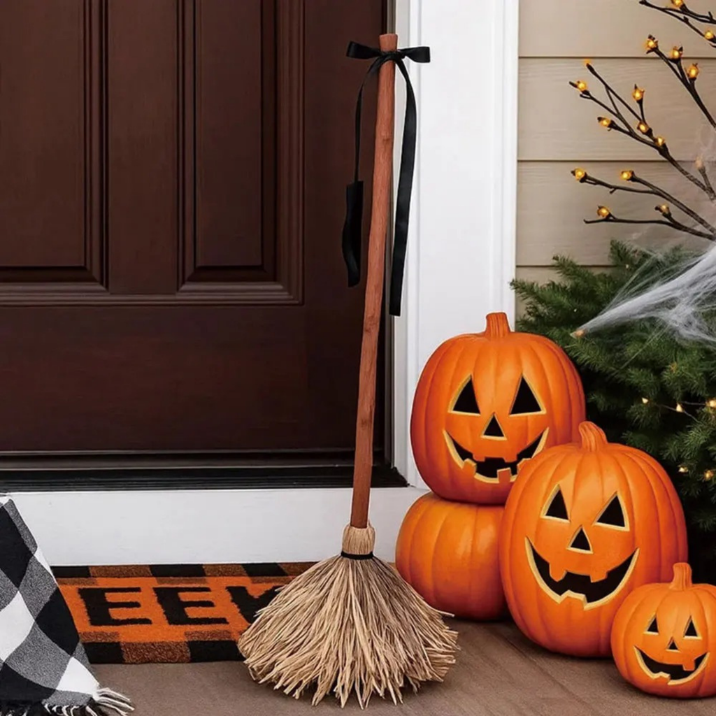 Haunted Floating Witch Broom